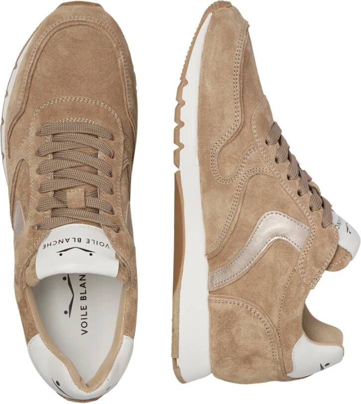 Voile blanche Suede sneakers Julia Brown Dames