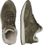 Voile blanche Suede sneakers Storm 015 FUR Man. Green Heren - Thumbnail 3