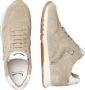 Voile blanche Suede sneakers with metallic details Julia Beige Dames - Thumbnail 3