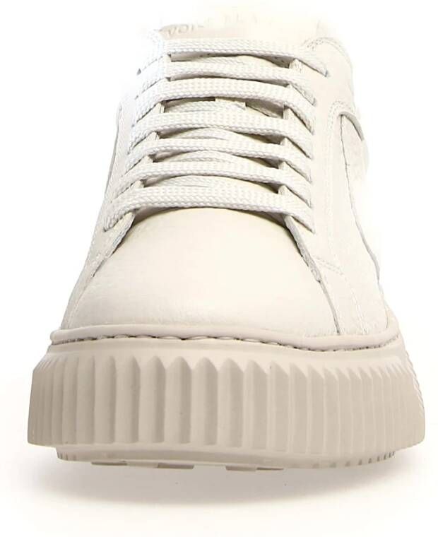 Voile blanche Witte Leren Sneakers City Chic Stijl White Dames