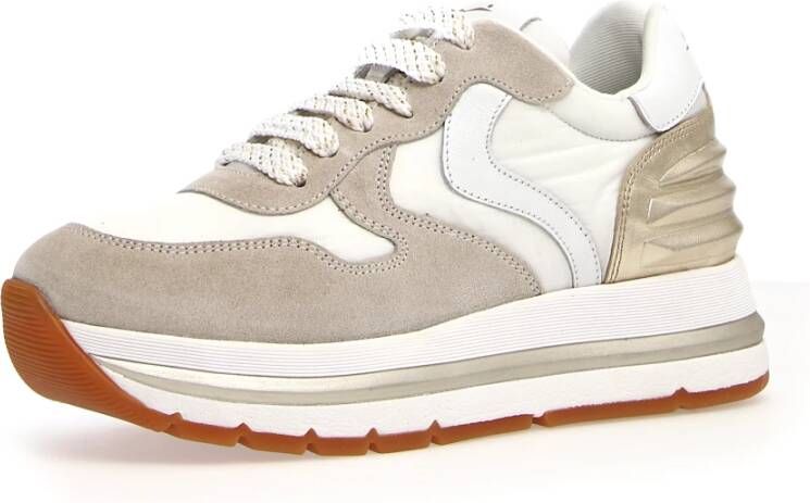 Voile blanche Witte Maran Sneakers Urban Stijl Multicolor Dames