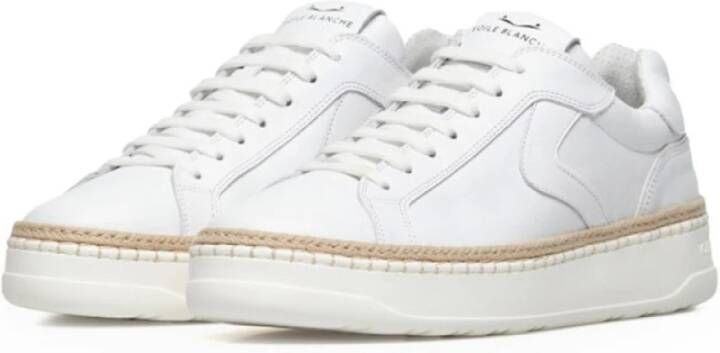 Voile blanche Witte Sneakers Stijlvol en Trendy White Heren