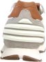 Voile blanche Suede and technical fabric sneakers Liam Power White Heren - Thumbnail 9
