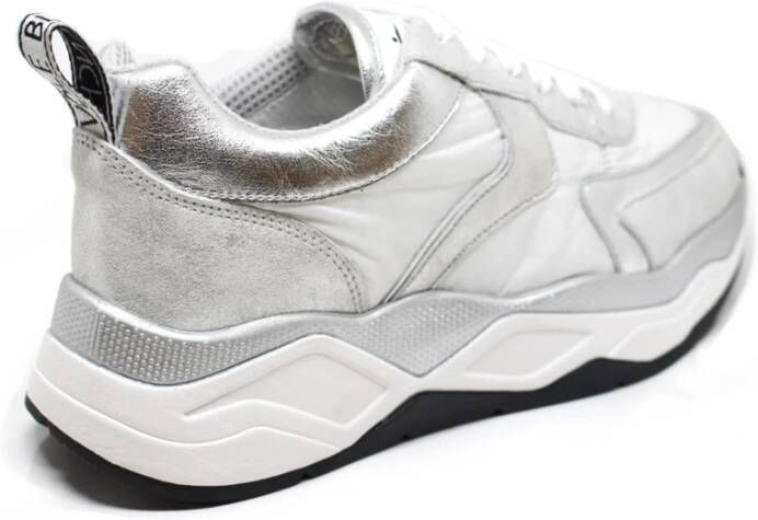 Voile blanche Zilver Metallic Sneakers Gray Dames