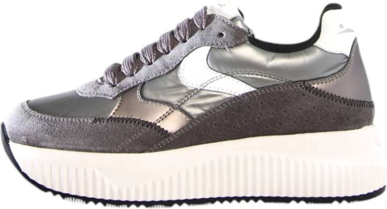 Voile blanche Zilveren Sneakers Lana Fresh Gray Dames