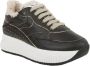 VOILE BLANCHE Lage Sneakers Dames Lana Fresh Maat: 39 Materiaal: Leer Kleur: Zwart - Thumbnail 4