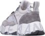 Voile blanche Zwarte Glitter Sneakers Club105 Gray Dames - Thumbnail 4