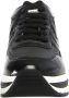 Voile blanche Zwarte Sneakers Maran Shiny Nappa Black Dames - Thumbnail 4