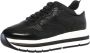 Voile blanche Zwarte Sneakers Maran Shiny Nappa Black Dames - Thumbnail 5