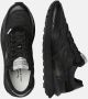 Voile blanche Zwarte Sneakers met Contrasterende Materialen Black Heren - Thumbnail 12