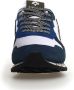 W6Yz Suede and technical fabric sneakers Breeze-M. Blue Heren - Thumbnail 4