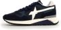 W6Yz Technical fabric and suede sneakers Yak-M. Blue Heren - Thumbnail 11