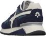 W6Yz Technical fabric and suede sneakers Yak-M. Blue Heren - Thumbnail 8