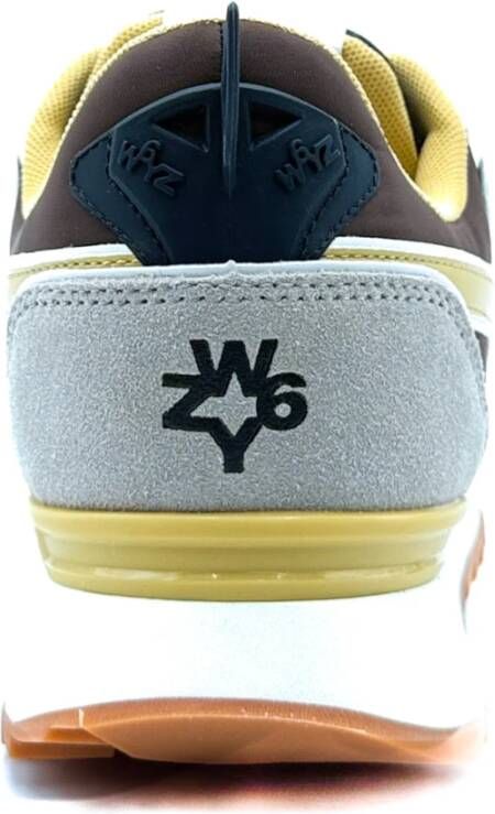 W6Yz Bruine Sneakers Jet Model Multicolor Heren