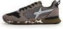 W6Yz Technical fabric and suede sneakers Jet-M. Gray Heren - Thumbnail 11