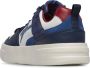 W6Yz Faux leather and suede sneakers Bond 2-M. Blue Heren - Thumbnail 5