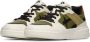 W6Yz Faux leather and suede sneakers Bond 2-M. Green Heren - Thumbnail 4