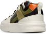 W6Yz Faux leather and suede sneakers Bond 2-M. Green Heren - Thumbnail 5