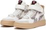 W6Yz Leather and suede ankle sneakers Q-Uni. White Dames - Thumbnail 4