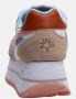W6Yz Technical fabric and suede sneakers Deva W. Beige Dames - Thumbnail 3