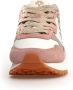 W6Yz Roze Animal Print Sneakers Aw24 Pink Dames - Thumbnail 2