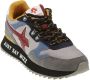 W6Yz Suede and technical fabric sneakers Yak-M. Multicolor Heren - Thumbnail 3