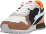 W6Yz Technical fabric and suede sneakers Jet-M. Brown Heren - Thumbnail 3