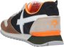 W6Yz Technical fabric and suede sneakers Jet-M. Brown Heren - Thumbnail 5