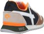 W6Yz Technical fabric and suede sneakers Jet-M. Brown Heren - Thumbnail 6