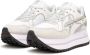 W6Yz Suede and technical fabric sneakers Deva W. White Dames - Thumbnail 4