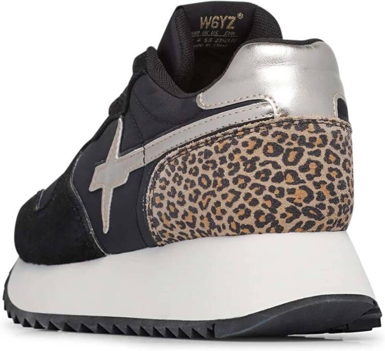 W6Yz Suede and technical fabric sneakers Jet-W. Multicolor Dames