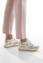 W6Yz Suede and technical fabric sneakers Jet-W. White Dames - Thumbnail 2