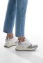 W6Yz Suede and technical fabric sneakers Jet-W. White Dames - Thumbnail 2