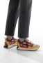 W6Yz Suede and technical fabric sneakers Loop-W. Multicolor Dames - Thumbnail 6