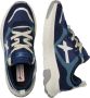 W6Yz Suede and technical fabric sneakers Next-M. Blue Heren - Thumbnail 3