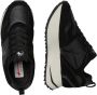 W6Yz Suede and technical fabric sneakers with sequins Anny 2 W. Black Dames - Thumbnail 3