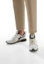 W6Yz Technical fabric and suede sneakers Jet-M. Beige Heren - Thumbnail 2