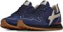 W6Yz Technical fabric and suede sneakers Jet-M. Blue Heren - Thumbnail 4