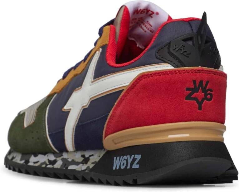 W6Yz Technical fabric and suede sneakers Jet-M. Multicolor Heren