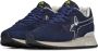 W6Yz Technical fabric and suede sneakers Yak-M. Blue Heren - Thumbnail 4