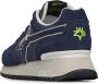 W6Yz Technical fabric and suede sneakers Yak-M. Blue Heren - Thumbnail 5