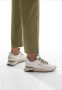 W6Yz Technical fabric and suede sneakers Yak-M. White Heren - Thumbnail 2