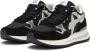 W6Yz Technical fabric and suede sneakers Yak-W. Black Dames - Thumbnail 4