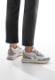 W6Yz Technical fabric and suede sneakers Yak-W. Gray Dames - Thumbnail 2