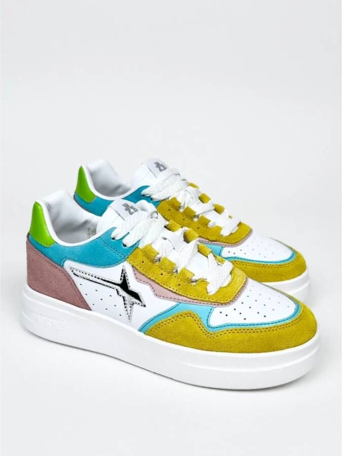 W6Yz Xenia Sneakers Multicolor Glam Chic Multicolor Dames