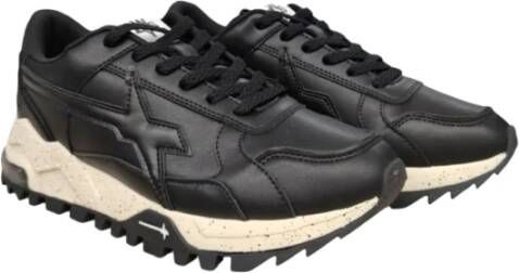 W6Yz Zwarte Sneakers Stijlvol Comfortabel Design Black Heren