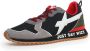 W6Yz Zwarte Technische Sneakers Camouflage Zool Multicolor Heren - Thumbnail 4