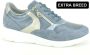 Waldläufer Blauwe Runner Sneakers Blue Dames - Thumbnail 2