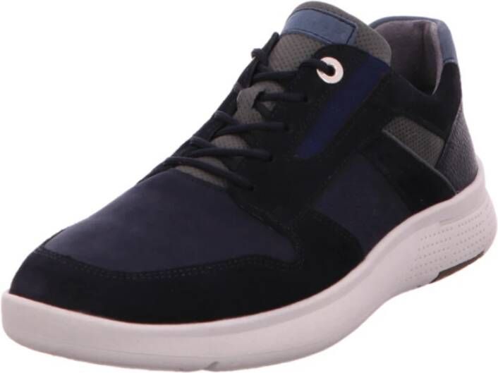 Waldläufer Blauwe Sneaker Blue Heren