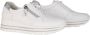 Waldläufer Brede Fit Lace-Zip Sneakers Wit White Dames - Thumbnail 2